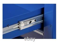 Coffre à outils roulant à 6 tiroirs 3-en-1 avec roulettes et armoire de rangement robuste