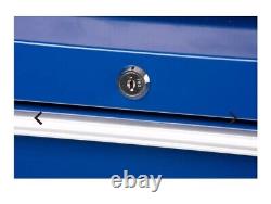 Coffre à outils roulant à 6 tiroirs 3-en-1 avec roulettes et armoire de rangement robuste
