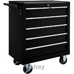 Coffre à outils sur roulettes Trolley Outils Armoire à roulettes Atelier Tiroirs Garage DIY Pro