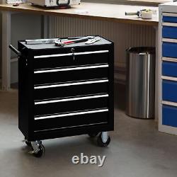 Coffre à outils sur roulettes Trolley Outils Armoire à roulettes Atelier Tiroirs Garage DIY Pro