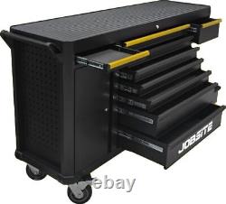 Coffre à outils sur roulettes avec 10 tiroirs de 66 pouces de long