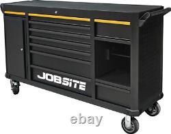 Coffre à outils sur roulettes avec 10 tiroirs de 66 pouces de long