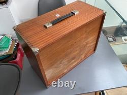 Coffre à outils vintage Emir London pour outilleurs et ingénieurs à 8 tiroirs