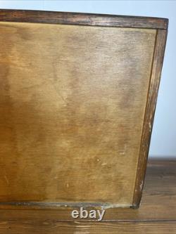 Coffre à outils vintage Neslein pour horlogers et ingénieurs avec 8 tiroirs