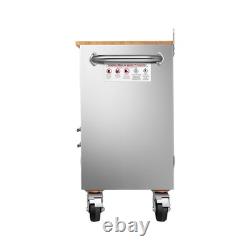 Coffre d’atelier roulant en acier inoxydable 48/55 avec 6/10 tiroirs, armoire à outils
<br/>
