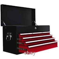 Coffre de rangement à outils avec 6 tiroirs, cabinet verrouillable, glissières à billes