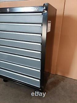 Coffre de rangement à roulettes Sealey AP3508TB avec 8 tiroirs, rouleau noir C