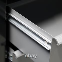 Coffre de rangement à roulettes Sealey AP3508TB avec 8 tiroirs, rouleau noir C