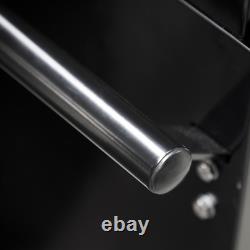 Coffre de rangement à roulettes Sealey AP3508TB avec 8 tiroirs, rouleau noir C