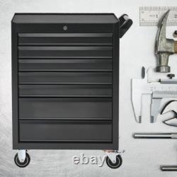 Coffre de rangement à roulettes avec 7 tiroirs pour outils de garage ou d'atelier