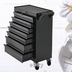 Coffre de rangement à roulettes avec 7 tiroirs pour outils de garage ou d'atelier