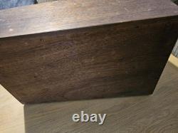 Coffre de rangement en bois avec 4 tiroirs pour ingénieurs et outilleurs