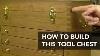 Construisez Ce Plan De Projet De Boîte à Outils En Bois Pour Coffre à Outils Classique