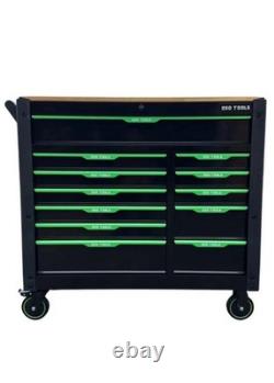 DSD ToolS Coffre à outils à roulettes à 12 tiroirs, armoire, boîte de rangement VIDE