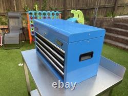 Draper 14604 Coffre à outils 26 avec 5 tiroirs et armoire de rangement à outils bleue