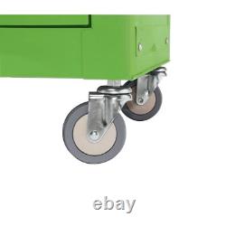 Draper 19566 Armoire à roulettes combinée et coffre à outils 6 tiroirs 24 vert