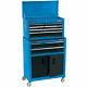 Draper 24 Combined Roller Cabinet And Tool Chest (6 Drawer) En Bleu
