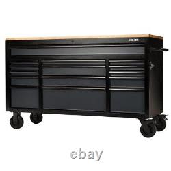 Draper BUNKER 15 tiroirs banc de travail rouleau armoire à outils, 61, Gris