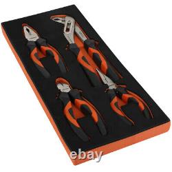 Ensemble d'outils avec coffret à tiroirs à roulettes Kendo 6 avec 170 pièces