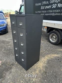 Grand cabinet de rangement à outils avec 10 tiroirs multi-tiroirs pour l'ingénierie, le classement, et les travaux manuels.