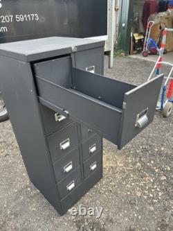 Grand cabinet de rangement à outils avec 10 tiroirs multi-tiroirs pour l'ingénierie, le classement, et les travaux manuels.