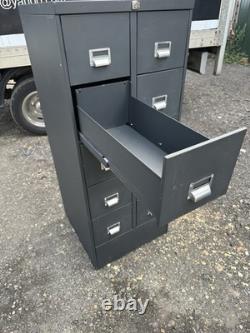 Grand cabinet de rangement à outils avec 10 tiroirs multi-tiroirs pour l'ingénierie, le classement, et les travaux manuels.