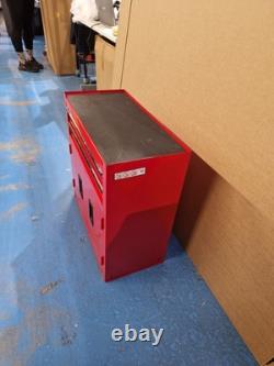 Halfords 8 tiroirs et cabinet d'atelier garage outil centre rouge malformé B+