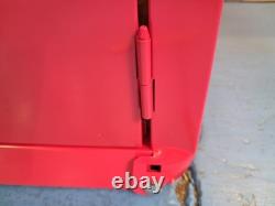 Halfords Coffre à outils d’atelier central rouge à 8 tiroirs et armoire de rangement (bosselé)