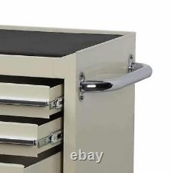Hilka 4 tiroirs Rouleau Cabine de rangement d'outils en acier portable Armoire de garage