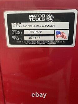 Matco 4s Tool Box Cabinet Roll Cab USA Fait Comme Snap Sur 10 Tiroirs 25