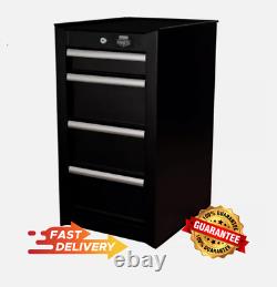 Meuble à Outils Latéral Noir à 4 Tiroirs Halfords Advanced Neuf Royaume-Uni