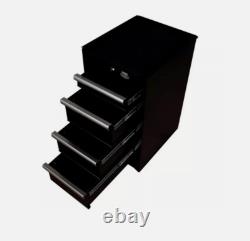 Meuble à Outils Latéral Noir à 4 Tiroirs Halfords Advanced Neuf Royaume-Uni
