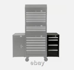 Meuble à Outils Latéral Noir à 4 Tiroirs Halfords Advanced Neuf Royaume-Uni