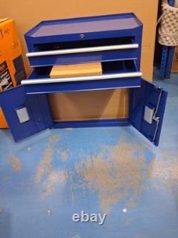 Meuble central de boîte à outils Halfords à 6 tiroirs 681 x 1147 x 422 mm bleu (bosses)