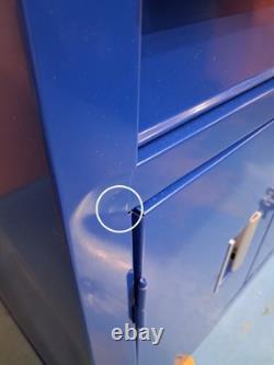 Meuble central de boîte à outils Halfords à 6 tiroirs 681 x 1147 x 422 mm bleu (bosses)