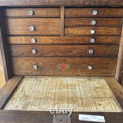 Neslein vintage, armoire d’outilleur à 8 tiroirs, coffre à outils de mécanicien-outilleur