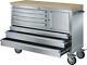 Nouveau 48 Acier Inoxydable Rolling Workbench Tool Cabinet Roller Cabinet Ct1996