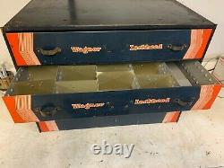 Rare Wagner Lockheed Parts Tool 3 Tiroirs Armoire Box Tray Original 1020