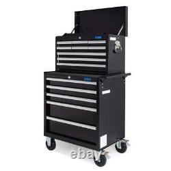 SGS Pro 14 Tiroir Coffre à Outils & Armoire à Roulettes, Glissières Lisses, Revêtements & Serrure