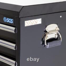 SGS coffre à outils professionnel 8 tiroirs 42 pouces, métal, doublures de tiroirs et glissières