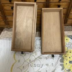 SUPERBE Rare Vintage VÉRITABLE Cabinet à Outils de Montreur d'Horloger à 40 Tiroirs par EMIR