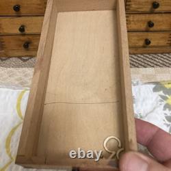 SUPERBE Rare Vintage VÉRITABLE Cabinet à Outils de Montreur d'Horloger à 40 Tiroirs par EMIR