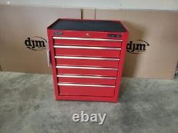 Sealey AP226 Coffre de rangement pour chariot à outils à rouleaux avec 6 tiroirs rouge