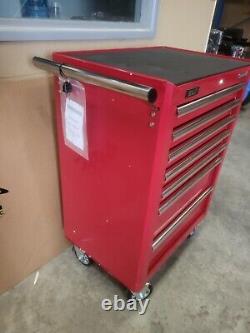 Sealey AP26479T Rollcab 7 Drawer Tool Box Storage Cabinet Heavy Duty Red C  <br/><br/>Translation: Sealey AP26479T Rollcab 7 Tiroir Boîte à outils Armoire de rangement Rouge résistant C