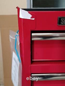Sealey AP6612 Rollcab Boîte de rangement d'armoire à outils 12 tiroirs rouges à roulement à billes