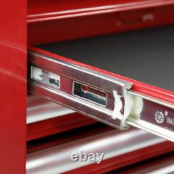Sealey AP6612 Rollcab Boîte de rangement d'armoire à outils 12 tiroirs rouges à roulement à billes