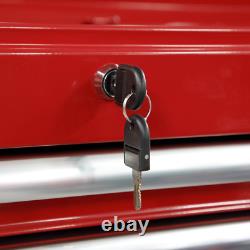 Sealey AP6612 Rollcab Boîte de rangement d'armoire à outils 12 tiroirs rouges à roulement à billes