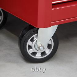 Sealey AP6612 Rollcab Boîte de rangement d'armoire à outils 12 tiroirs rouges à roulement à billes
