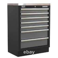Sealey APMS62 Cabinet à outils modulaire 7 tiroirs 680 mm Coffre de rangement pour atelier C