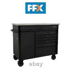 Sealey Ap4206be Mobile Tool Cabinet D'outils 1120mm Power Tool Chargeur Tiroir Lourd